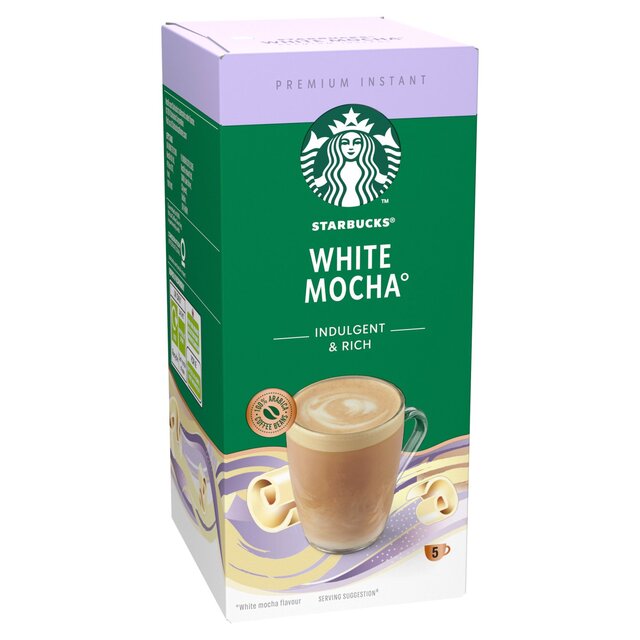 Starbucks Frothy Mixes - White Mocha 5 sachets thumbnail 3