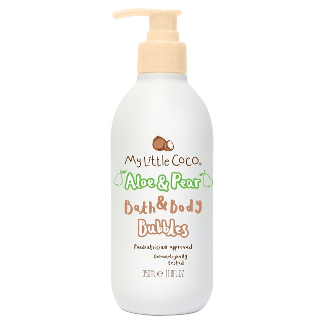 My Little Coco Aloe & Pear Bath & Body Bubbles