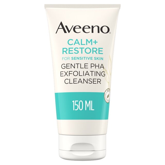 Aveeno Face Calm+Restore Gentle PHA Exfoliating Face Cleanser