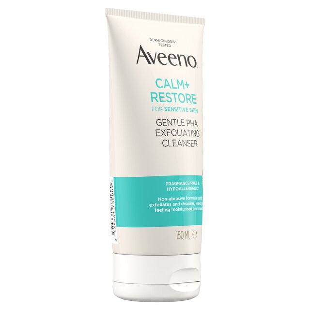 Aveeno Face Calm+Restore Gentle PHA Exfoliating Face Cleanser thumbnail 5
