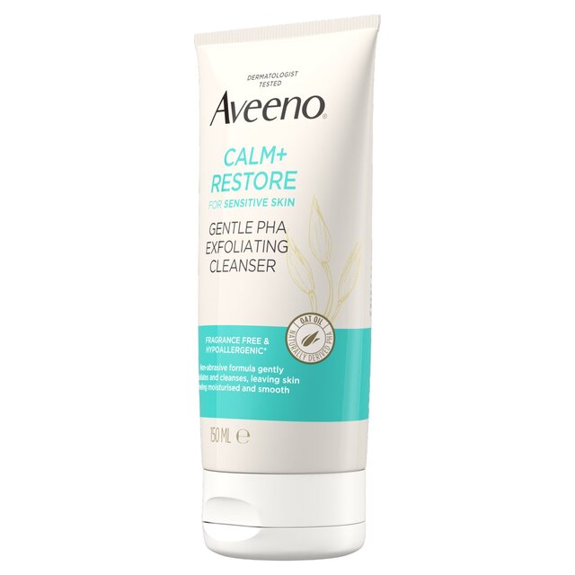 Aveeno Face Calm+Restore Gentle PHA Exfoliating Face Cleanser thumbnail 6