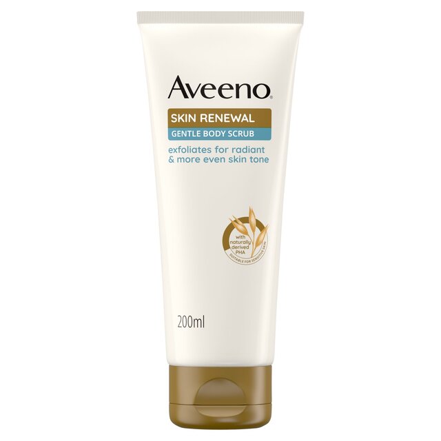Aveeno Skin Renewal Gentle Body Scrub for Radiant Skin thumbnail 2