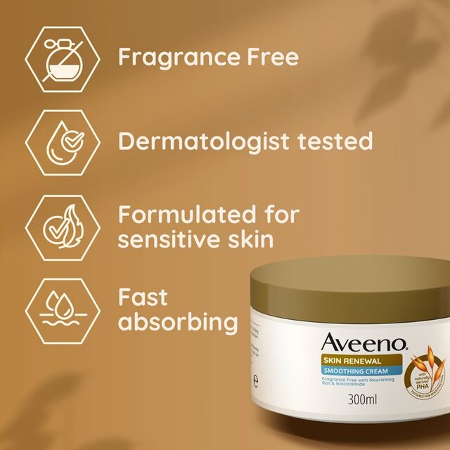 Aveeno Skin Renewal Smoothing Body Cream thumbnail 7