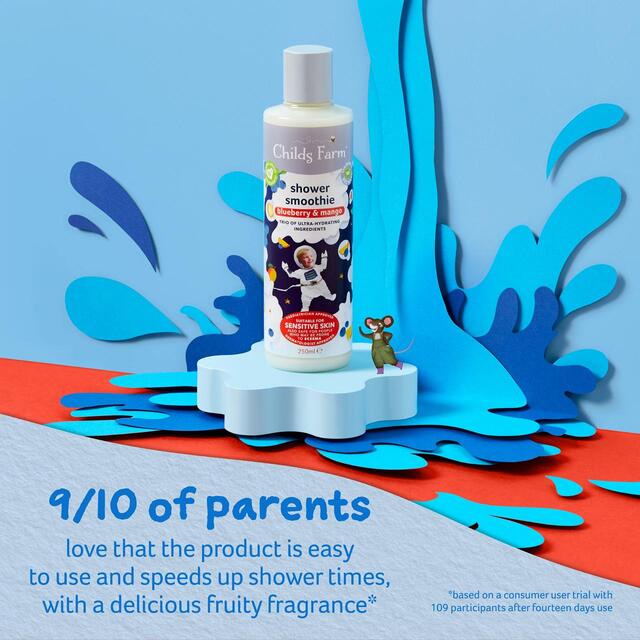 Childs Farm Shower Smoothie Blueberry & Mango thumbnail 3