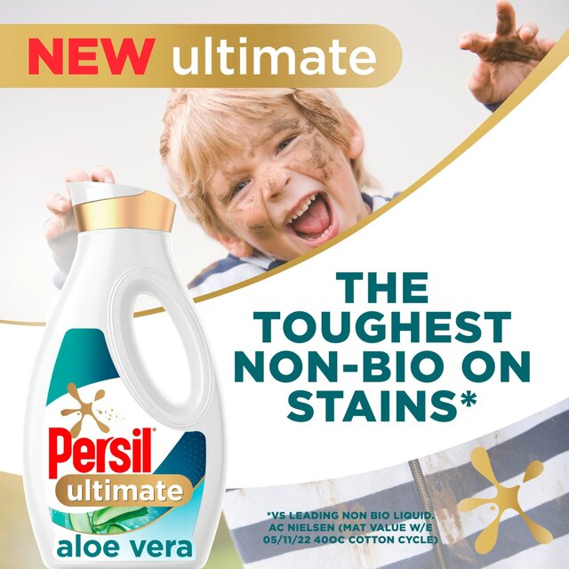Persil Ultimate Non Bio Aloe Vera Sensitive Laundry Detergent 34 Washes thumbnail 4