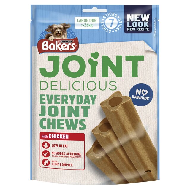 Bakers Joint Delicious Large Chicken Dog Chews thumbnail 2