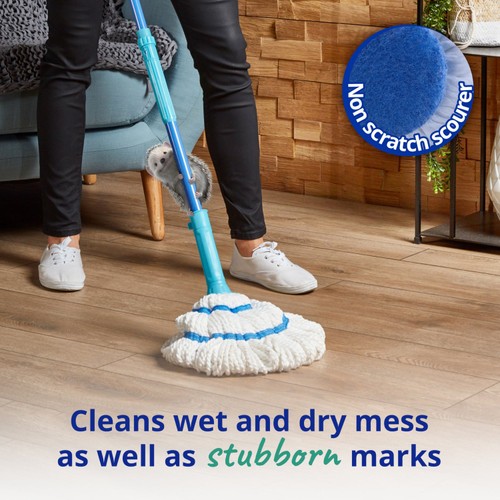 Spontex Twist Microfibre Mop & Bucket Compact Kit thumbnail 9
