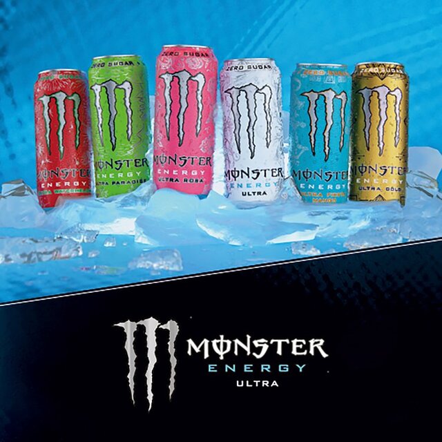 Monster Energy Drink Ultra Rosa Zero Sugar thumbnail 4