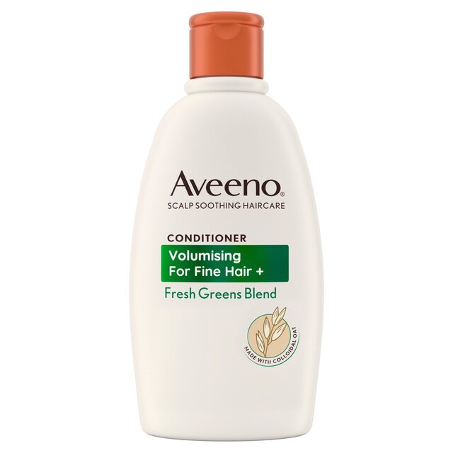 Aveeno Scalp Soothing Volumising Fresh Greens Conditioner for Fine Hair