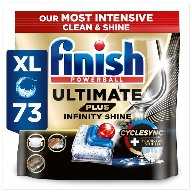 Finish Ultimate Infinity Shine Plus Dishwasher Tablets