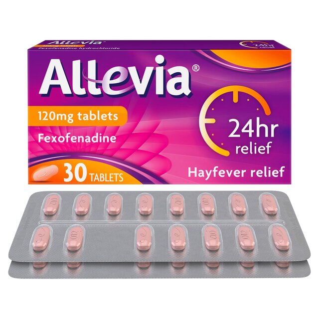 Allevia Hayfever Allergy Relief Tablets Fexofenadine thumbnail 2