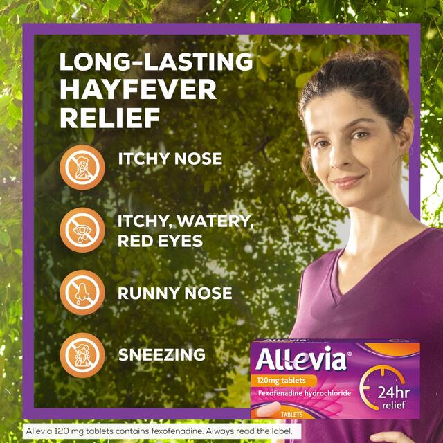 Allevia Hayfever Allergy Relief Tablets Fexofenadine thumbnail 4