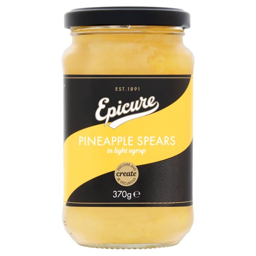Epicure Pineapple Spears in light syrup