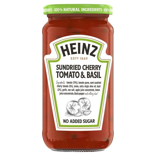 Heinz Sun Dried Cherry Tomato & Basil Pasta Sauce thumbnail 2