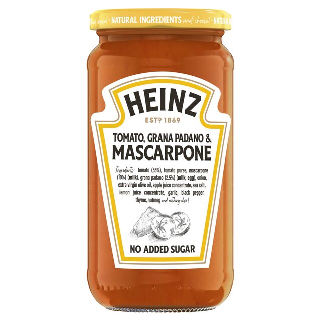 Heinz Tomato Mascarpone & Grana Padano Pasta Sauce thumbnail 2