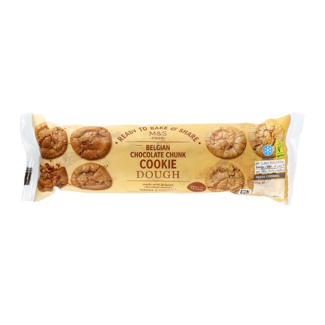 M&S Belgian Chocolate Chunk Cookie Dough