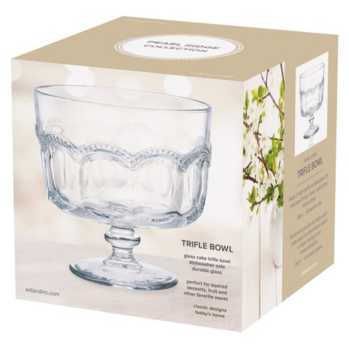 Artland Pearl Ridge Trifle Bowl thumbnail 2