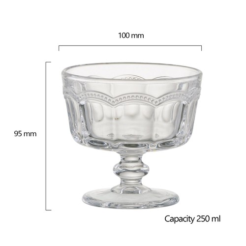 Artland Pearl Ridge Mini Trifle Bowls thumbnail 4