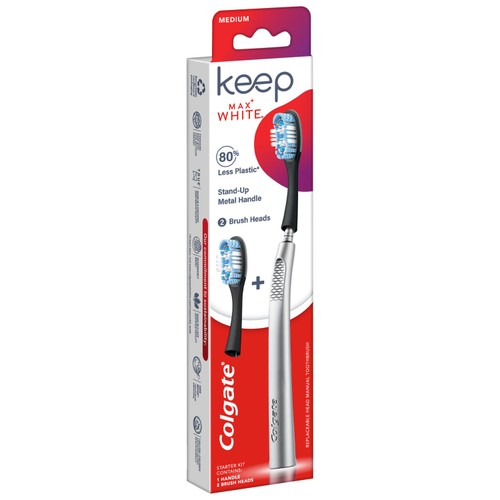 Colgate Keep 360 Max White Manual Toothbrush Starter Pack thumbnail 2
