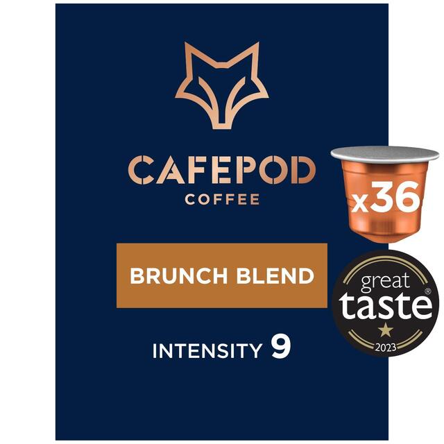 CafePod Brunch Blend Nespresso Compatible Aluminium Coffee Pods