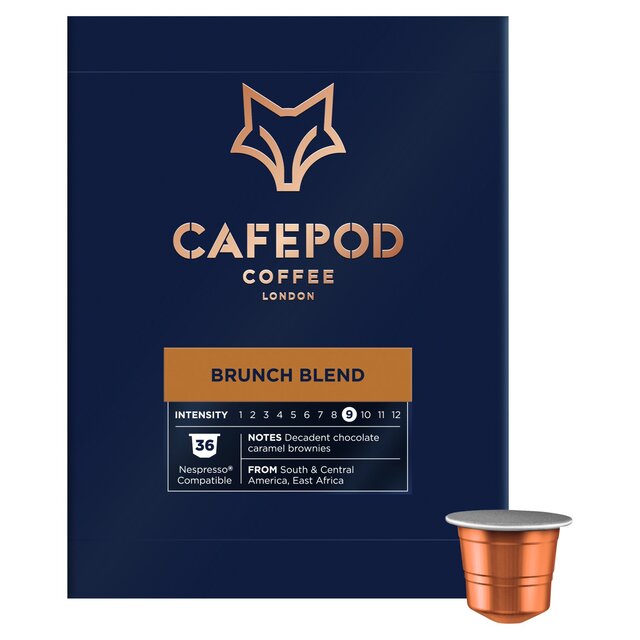 CafePod Brunch Blend Nespresso Compatible Aluminium Coffee Pods thumbnail 2