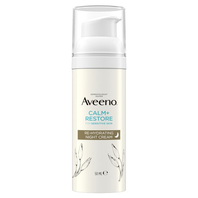 Aveeno Face Calm+Restore Rehydrating Night Cream Moisturiser