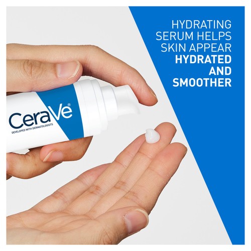 CeraVe Hydrating Hyaluronic Acid Serum with Ceramides for All Skin Types thumbnail 4
