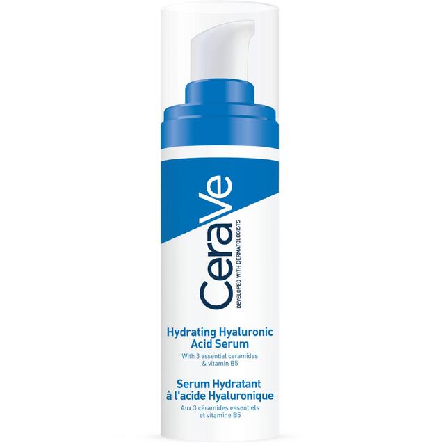 CeraVe Hydrating Hyaluronic Acid Serum with Ceramides for All Skin Types