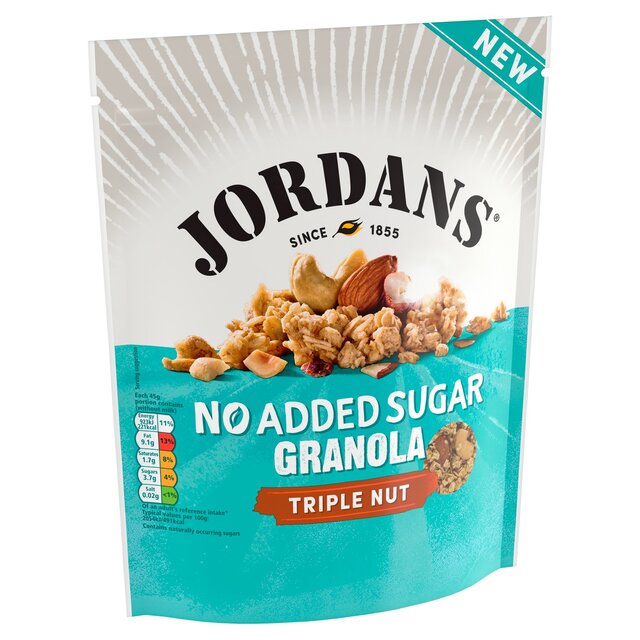 Jordans No Added Sugar Triple Nut Granola Breakfast Cereal thumbnail 3