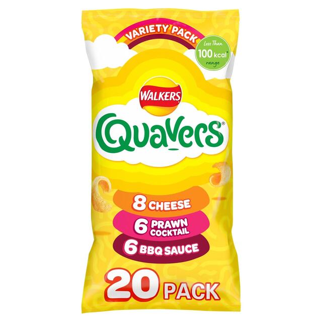 Walkers Quavers Variety Multipack Snacks Crisps thumbnail 3