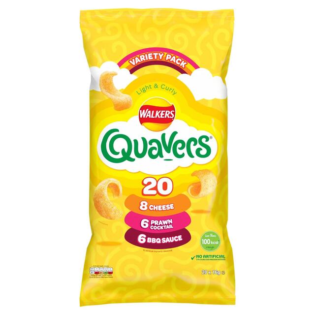 Walkers Quavers Variety Multipack Snacks Crisps thumbnail 4