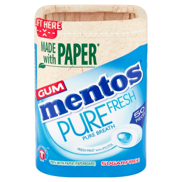 Mentos Gum Pure Fresh Freshmint Chewing Gum thumbnail 4
