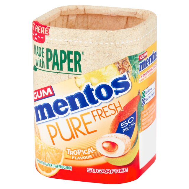 Mentos Gum Pure Fresh Tropical Chewing Gum thumbnail 5