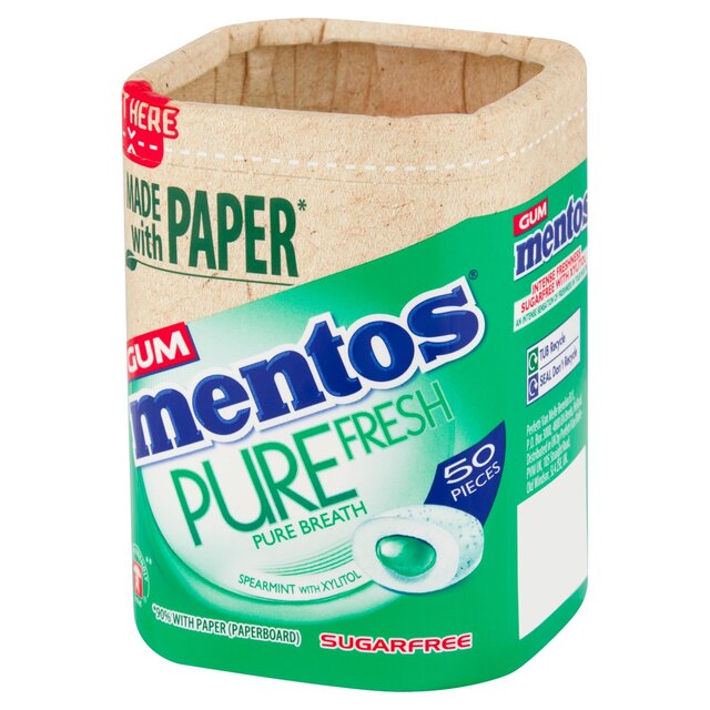 Mentos Gum Pure Fresh Spearmint Chewing Gum thumbnail 4