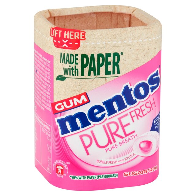 Mentos Gum Pure Fresh Bubble Fresh Chewing Gum thumbnail 4