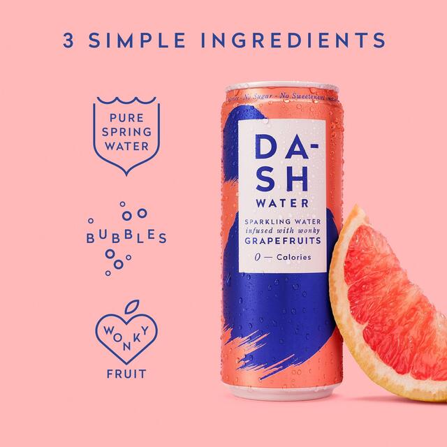 Dash Grapefruit Infused Sparkling Water thumbnail 3