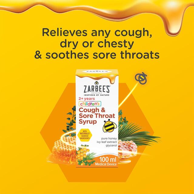 Zarbee's Children's Cough & Sore Throat Syrup thumbnail 5