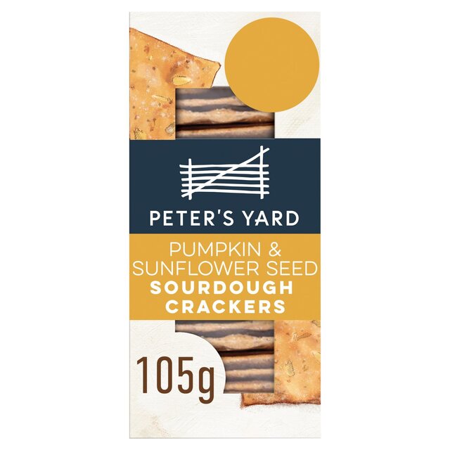 Peter's Yard Pumpkin & Sunflower Seed Sourdough Crackers