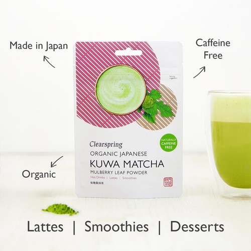 Clearspring Organic Japanese Kuwa Matcha - Mulberry Leaf Powder thumbnail 2