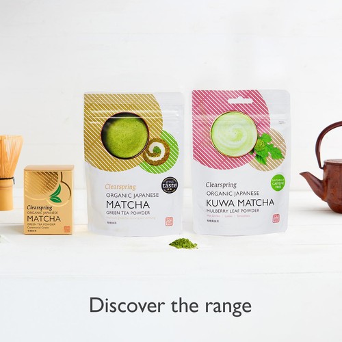 Clearspring Organic Japanese Kuwa Matcha - Mulberry Leaf Powder thumbnail 6
