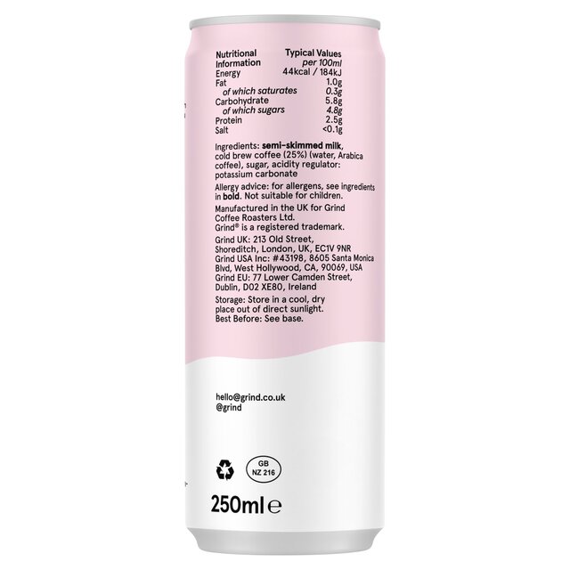 Grind Iced Flat White Coffee thumbnail 2