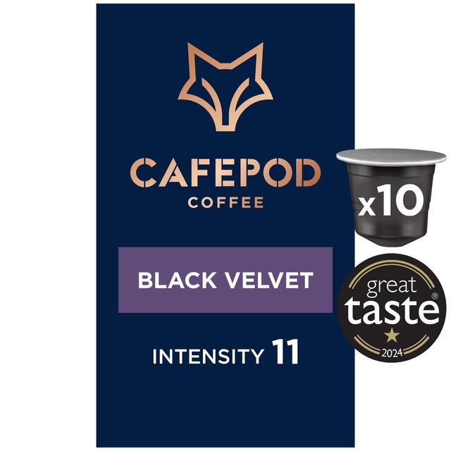 CafePod Black Velvet Nespresso Compatible Aluminium Coffee Pods