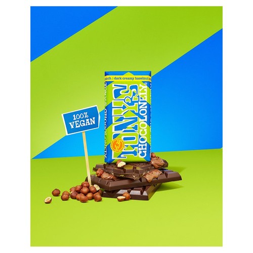 Tony's Chocolonely Dark Creamy Hazelnut Crunch thumbnail 2