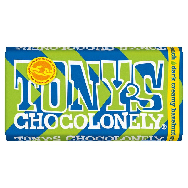 Tony's Chocolonely Dark Creamy Hazelnut Crunch