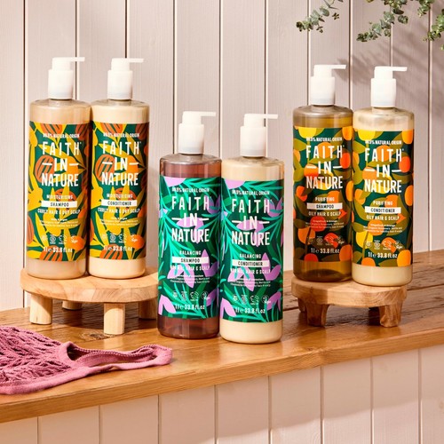 Faith In Nature Shampoo - Grapefruit & Orange thumbnail 9