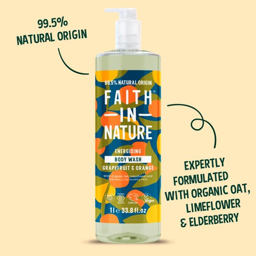 Faith In Nature Body Wash - Grapefruit & Orange thumbnail 6