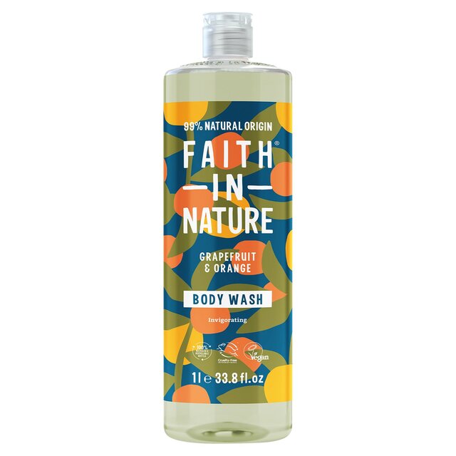 Faith In Nature Body Wash - Grapefruit & Orange