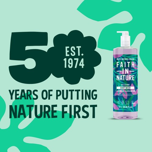 Faith In Nature Body Wash - Lavender & Geranium thumbnail 3