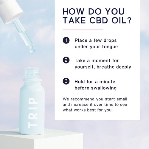 TRIP Wild Mint 1000mg CBD Oil thumbnail 3