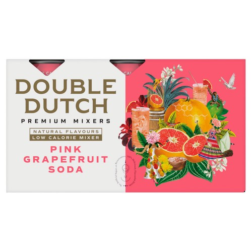 Double Dutch Pink Grapefruit Soda